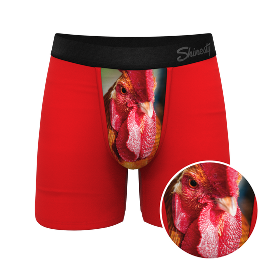 The Early Risers | Barnyard Rooster Ball Hammock® Pouch Underwear