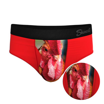 The Early Risers | Barnyard Rooster Ball Hammock® Pouch Underwear Briefs