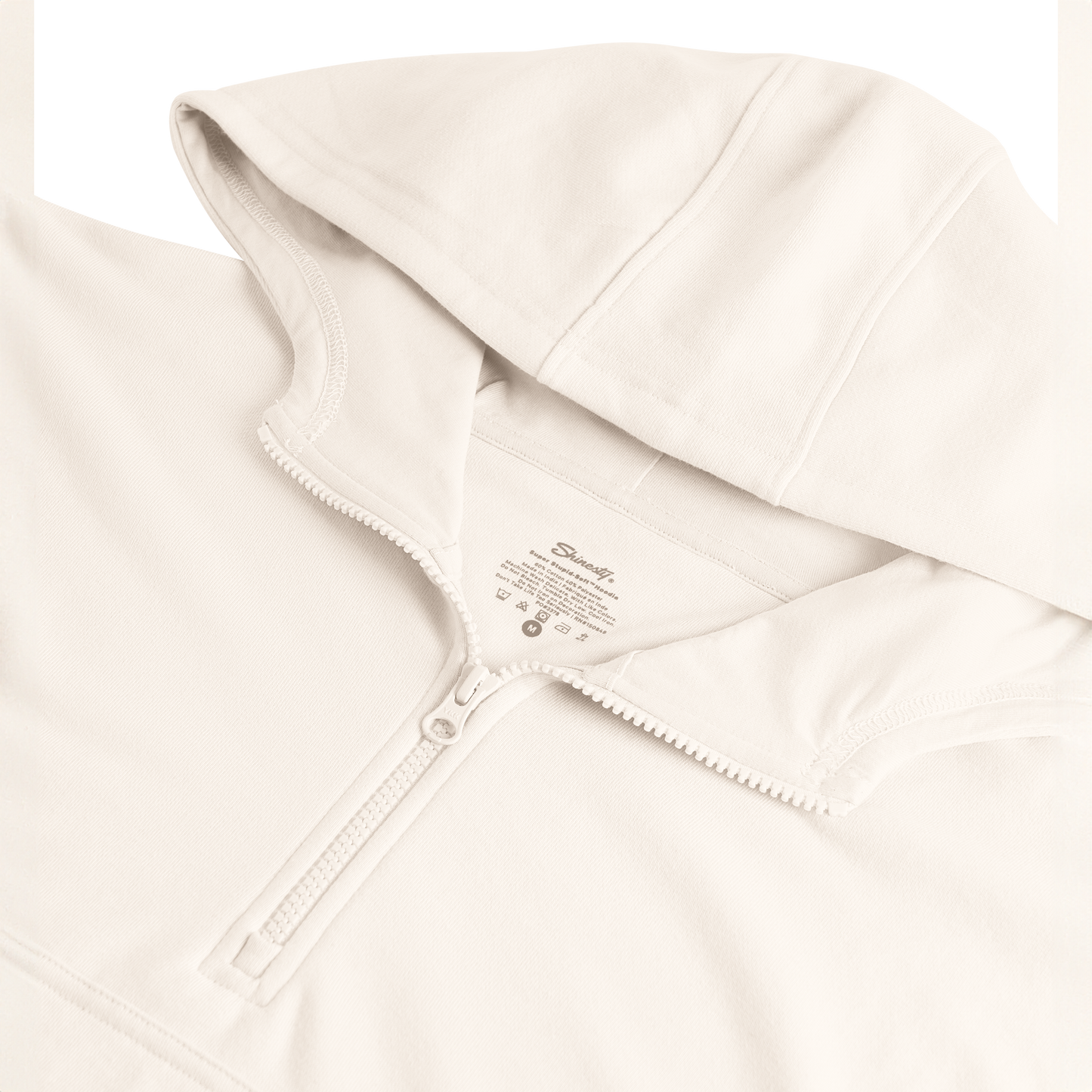 The Cream Of The Crop | Oatmeal Goldilocks™ Women’s Half Zip Lounge Hoodie