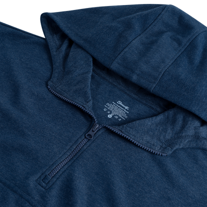 The Big Blue | Navy Goldilocks™ Women’s Half Zip Lounge Hoodie