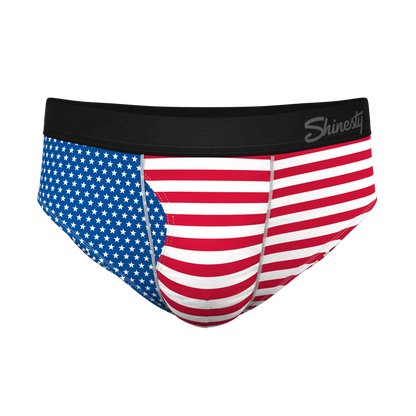 The Ellis Island | USA Flag Ball Hammock® Pouch Underwear Briefs