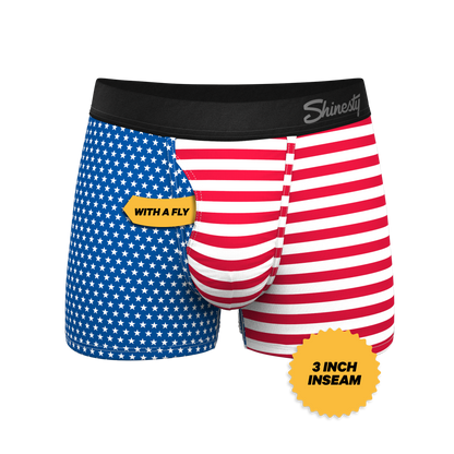 The Ellis Island | USA Flag Ball Hammock® Pouch Trunk Underwear