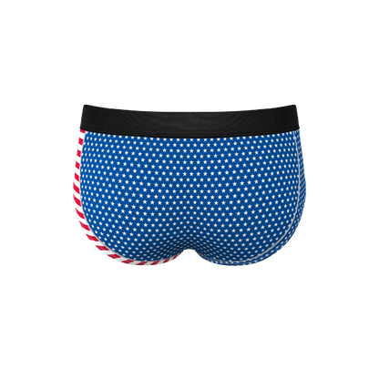 The Ellis Island | USA Flag Ball Hammock® Pouch Underwear Briefs