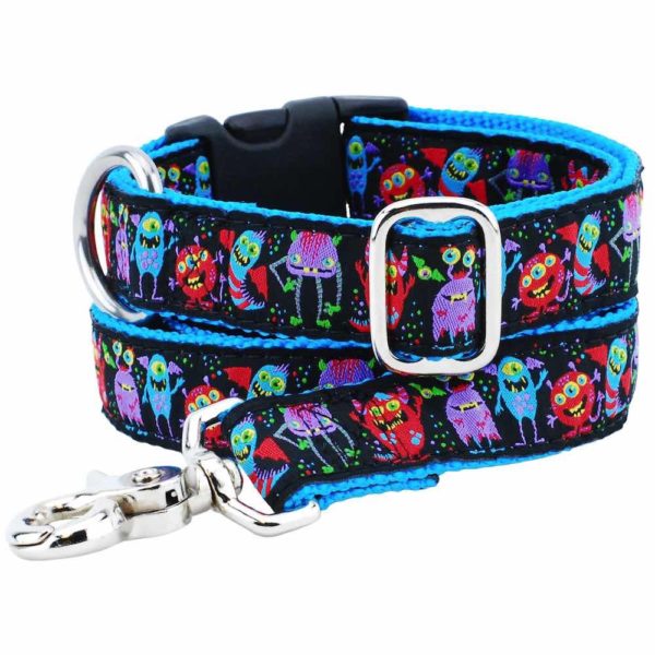 1″ Monstro-City Essential Dog Collar