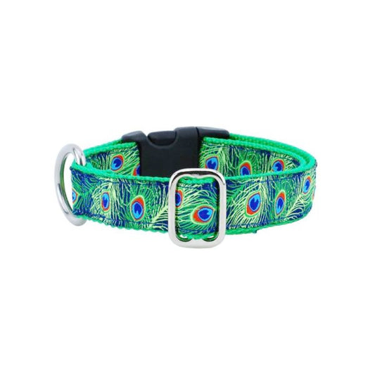 1″ Paradise Found Navy Essential Martingale Dog Collar