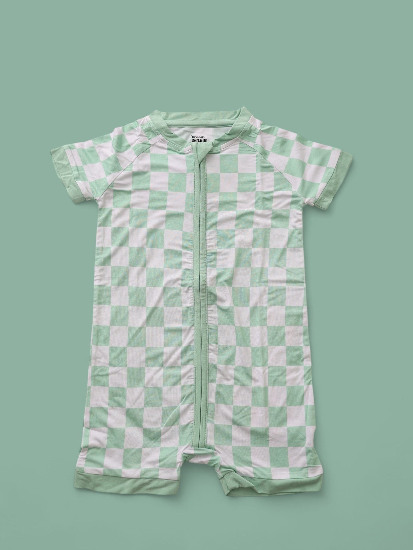 MINT CHECKERS DREAM SHORTIE