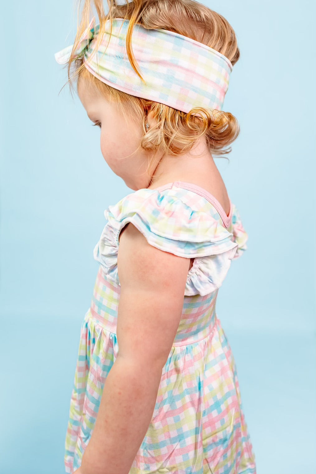 SPRING GINGHAM DREAM BOW