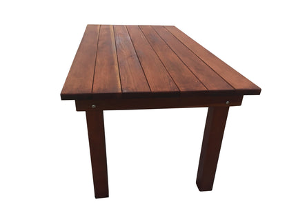 Farmhouse Redwood Dining Table