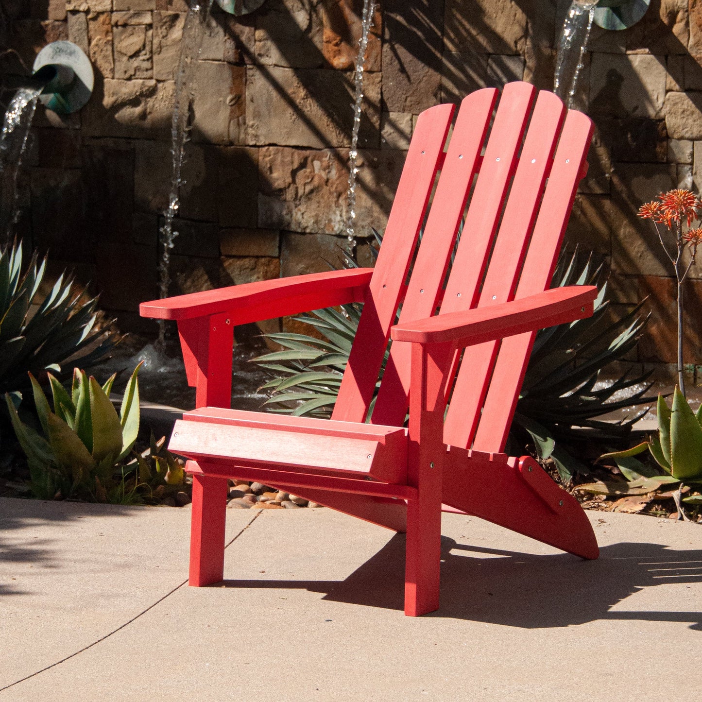 Classic Folding Adirondack Chair