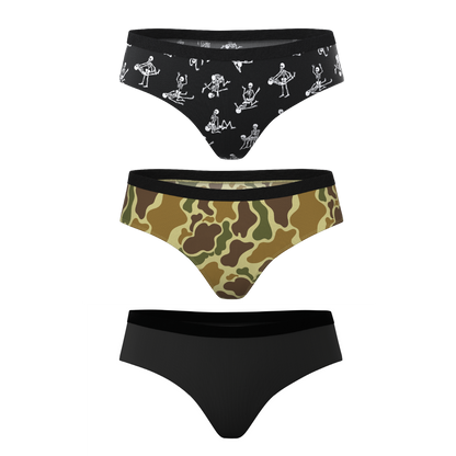 The Fall Essentials | Cheeky Underwear 3 Pack