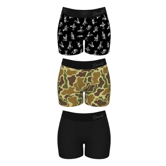 The Fall Essentials | Women’s Boxers 3 Pack