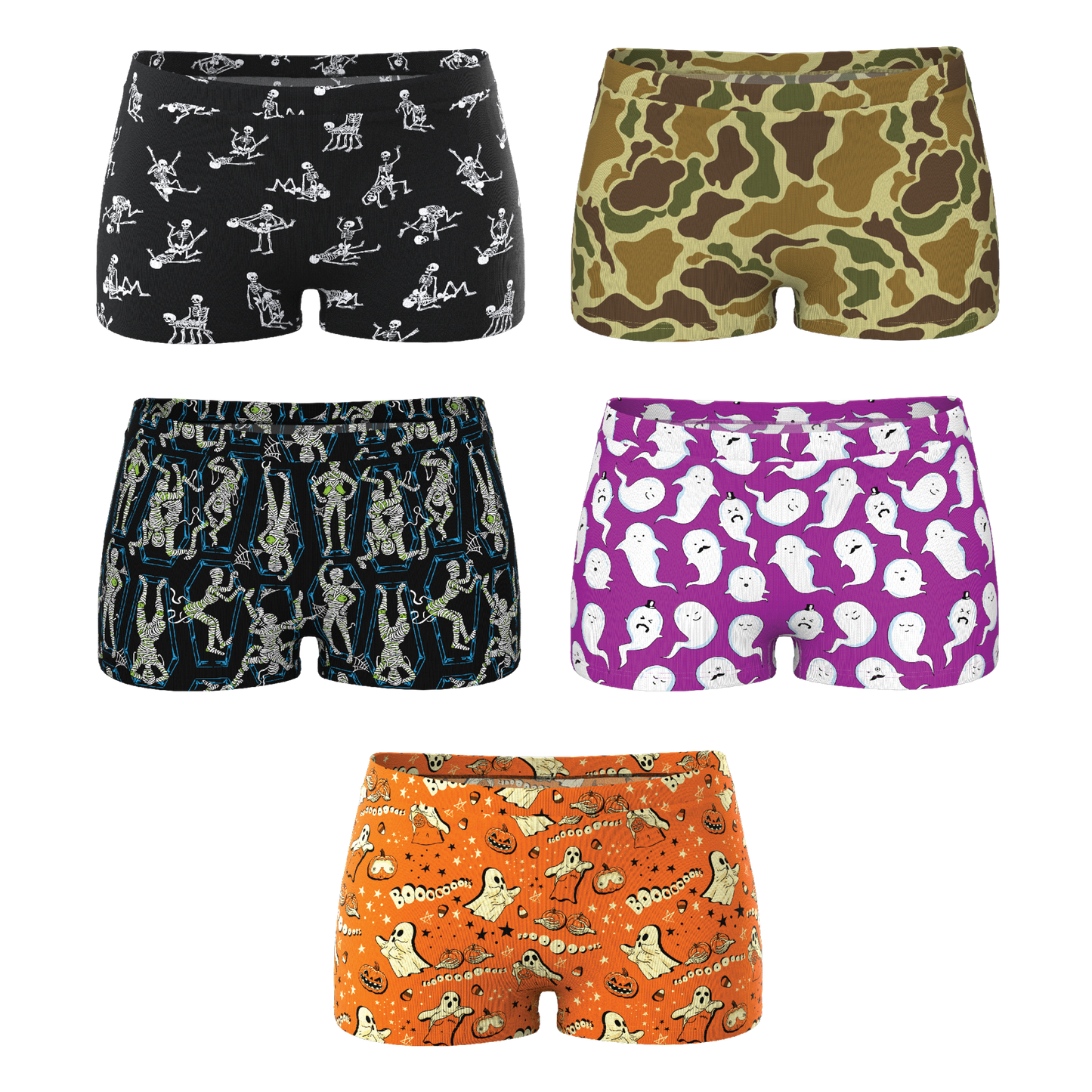 The Fall Must-Haves | Boyshort Underwear 5 Pack