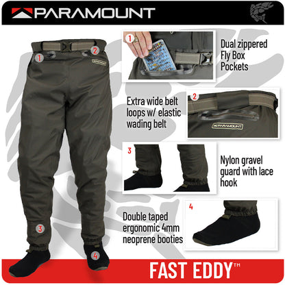 FAST EDDY Waist High Wader Pant