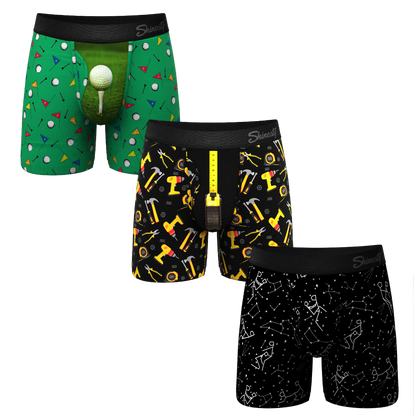 The Father's Day | Ball Hammock® Pouch Underwear with Fly 3 Pack