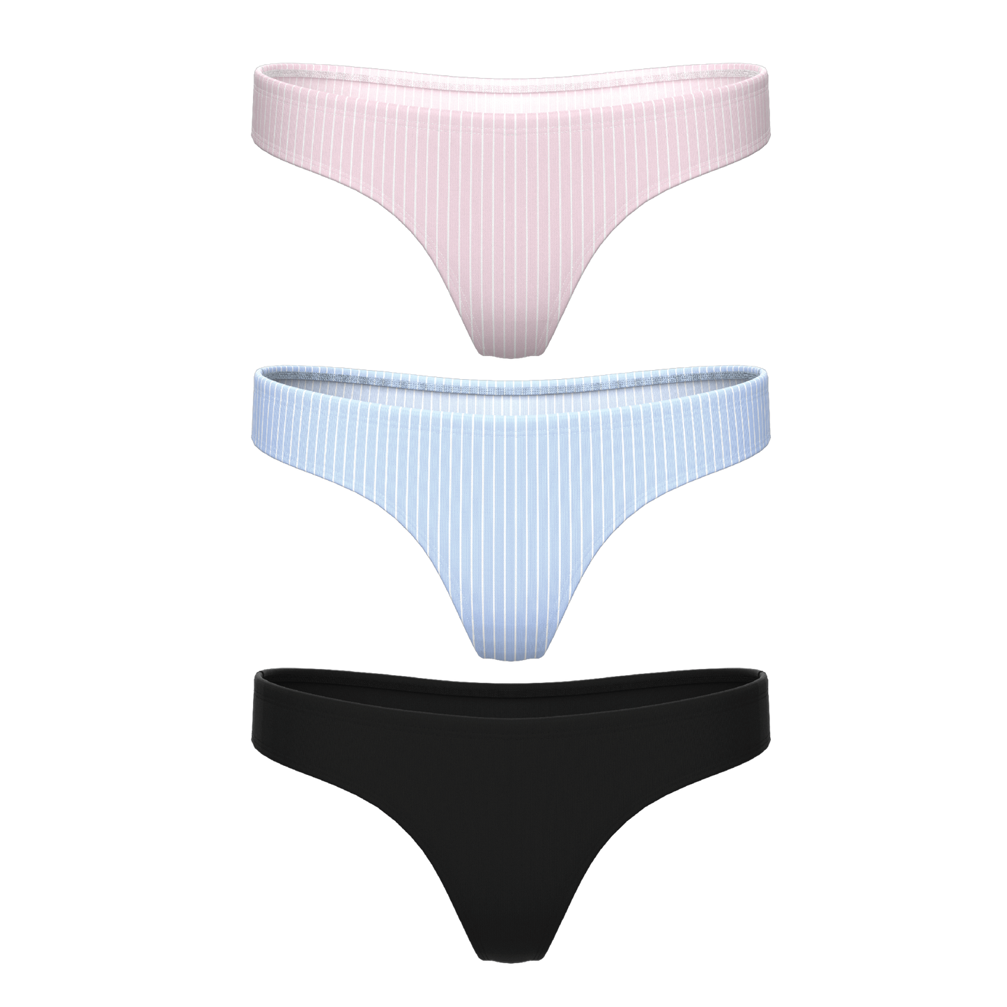 The Feminine Basics | MicroModal Thong 3 Pack