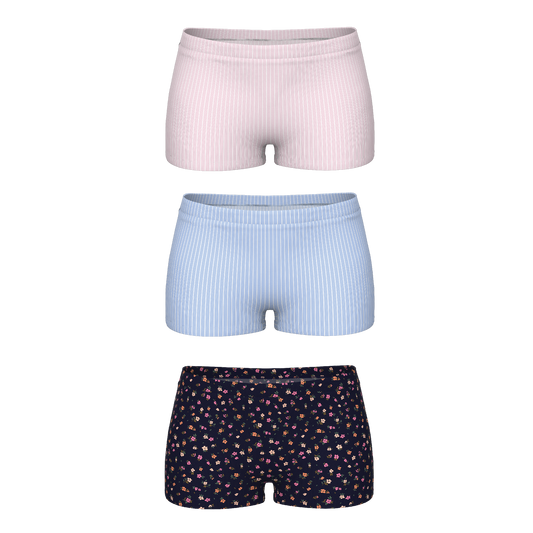 The Feminine Must-Haves | Boyshort Underwear 3 Pack