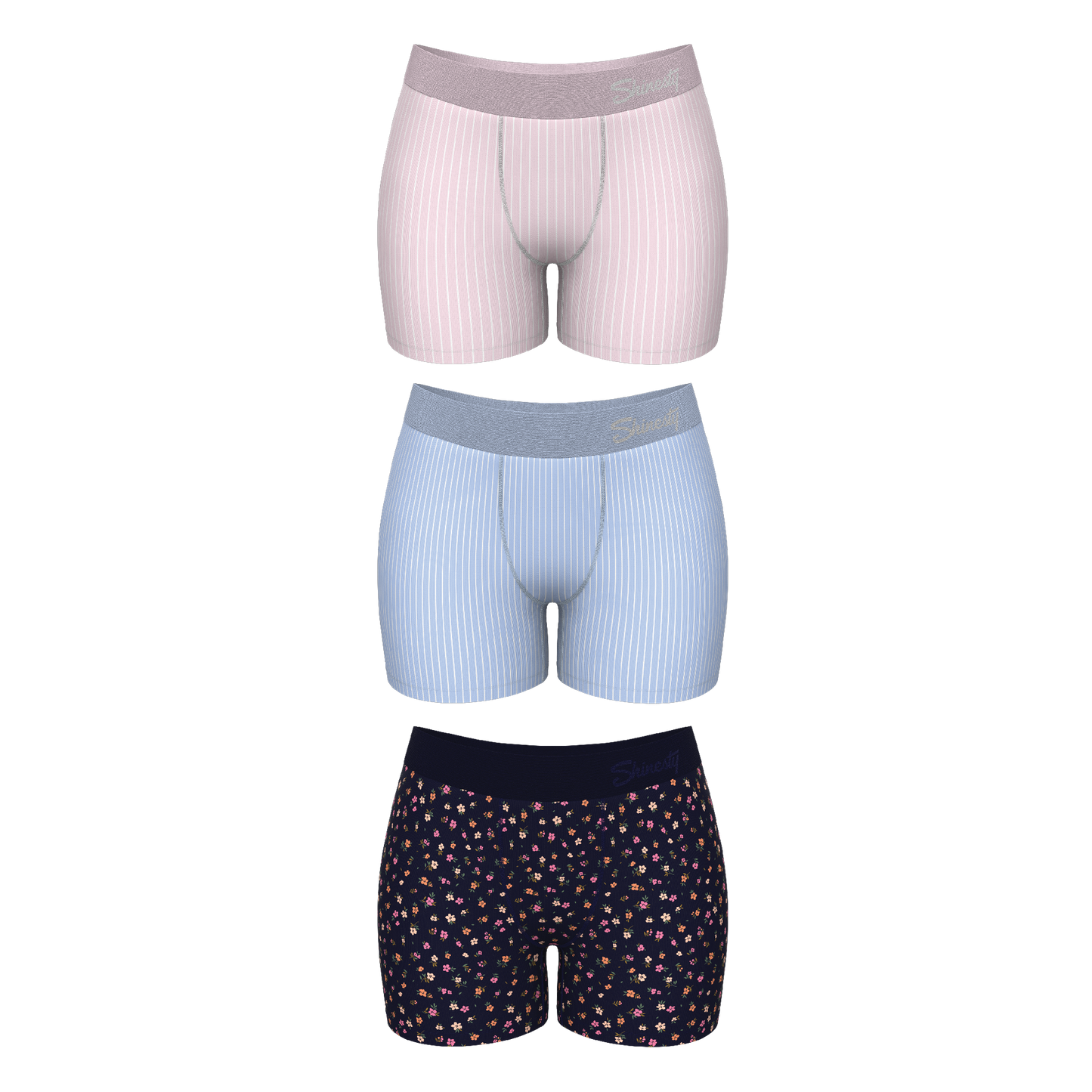 The Feminine Must-Haves | Women’s Boxers 3 Pack