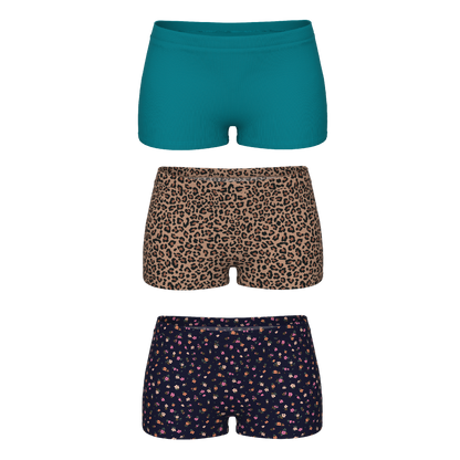 The Feminine Variety | Boyshort Underwear 3 Pack