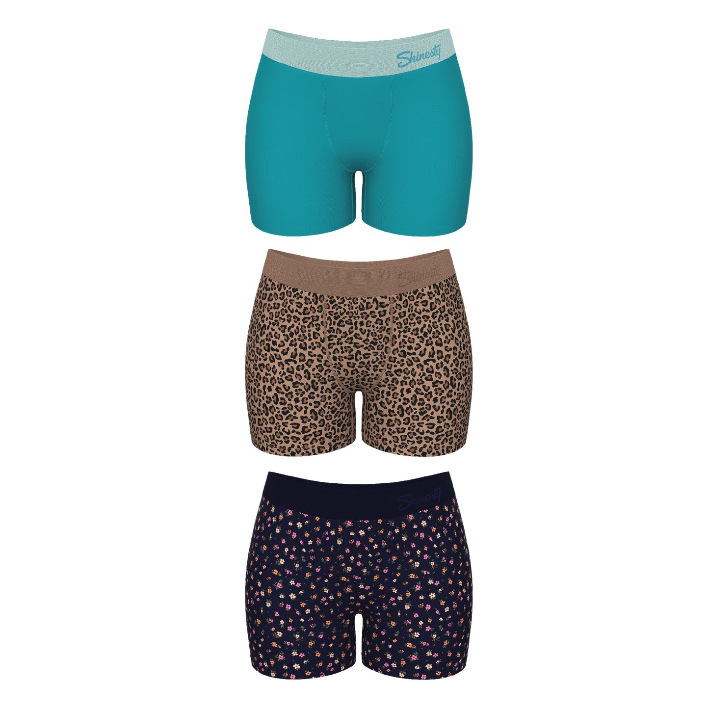 The Feminine Variety | Women’s Boxers 3 Pack