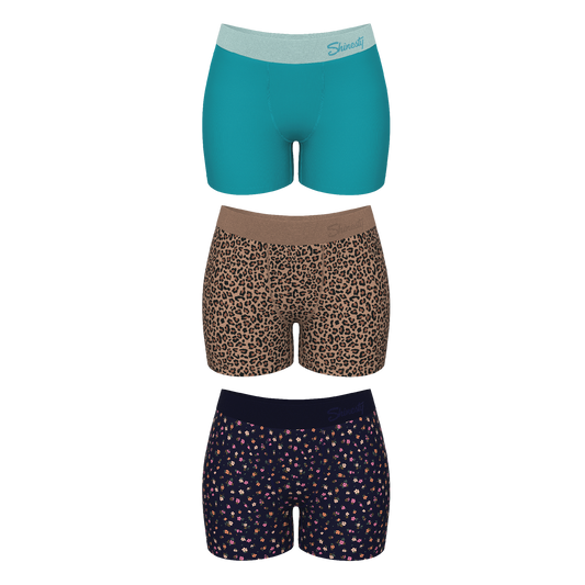 The Feminine Variety | Women’s Boxers 3 Pack