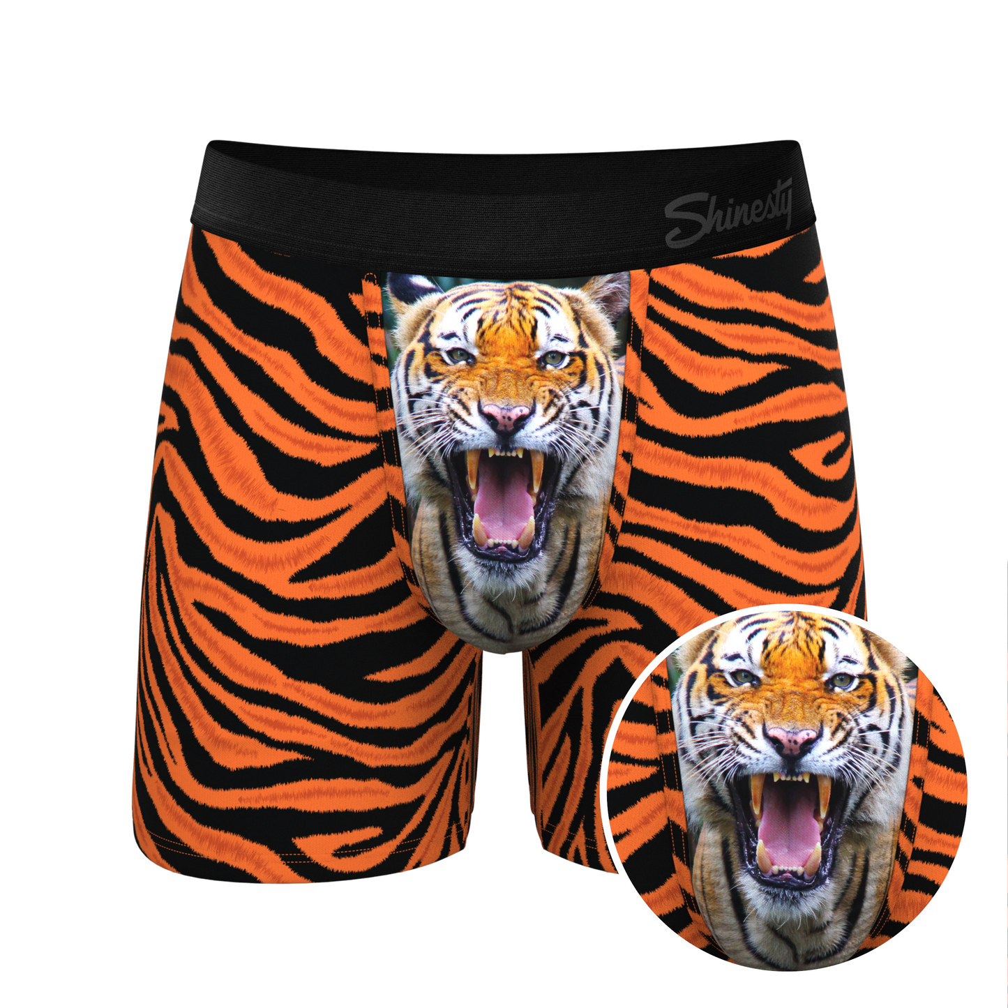 The Feral Feline | Tiger Print Ball Hammock® Pouch Underwear