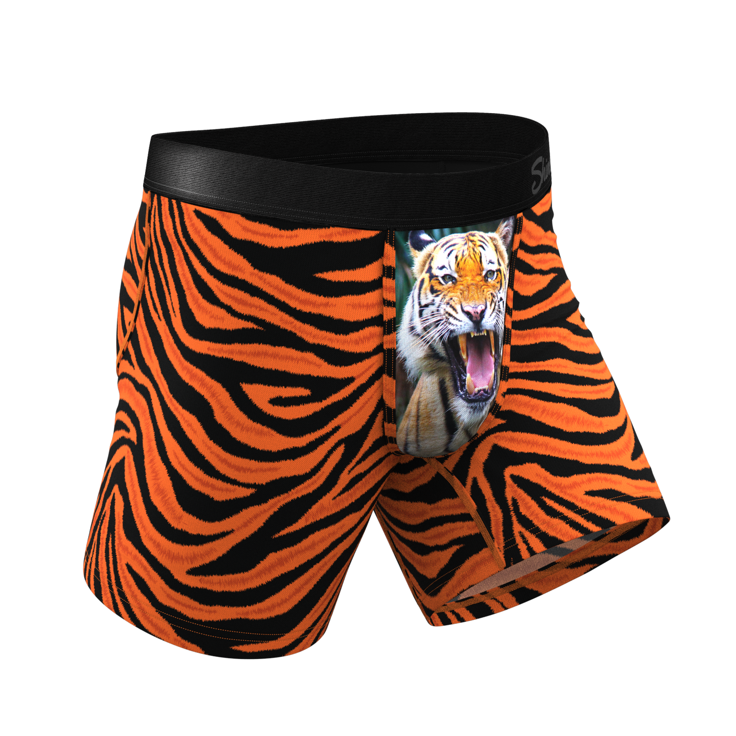 The Feral Feline | Tiger Print Ball Hammock® Pouch Underwear