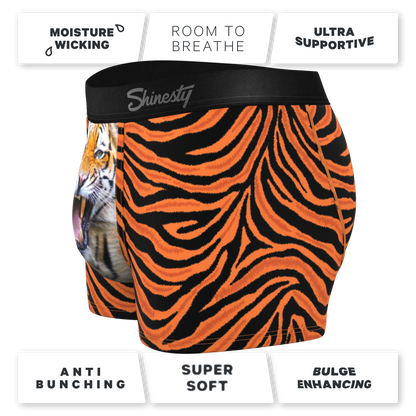 The Feral Feline | Tiger Print Ball Hammock® Pouch Trunks Underwear