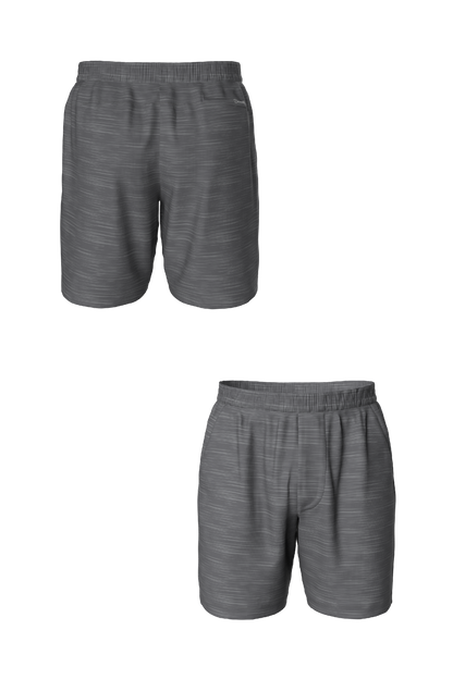 The Finish Line | Grey and Red Ball Hammock® 9 Inch Athletic Shorts