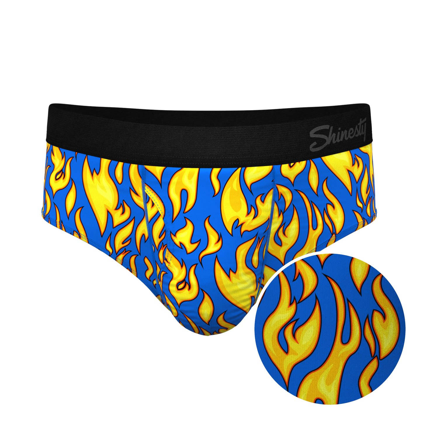 The Fire Crotch | Flames Ball Hammock® Pouch Underwear Briefs