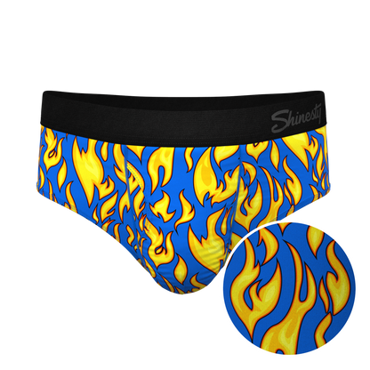 The Fire Crotch | Flames Ball Hammock® Pouch Underwear Briefs