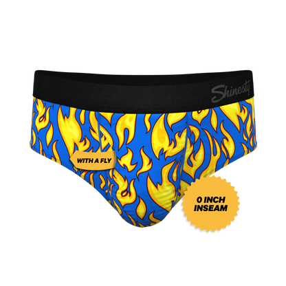 The Fire Crotch | Flames Ball Hammock® Pouch Underwear Briefs