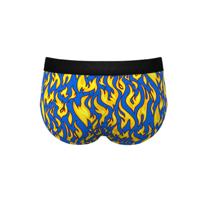 The Fire Crotch | Flames Ball Hammock® Pouch Underwear Briefs