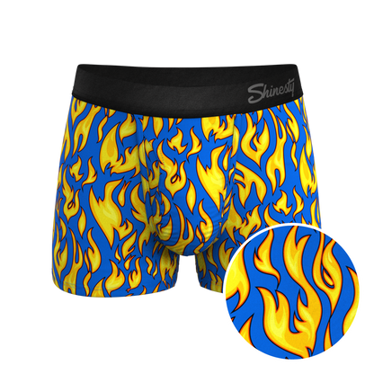 The Fire Crotch | Flames Ball Hammock® Pouch Trunks Underwear