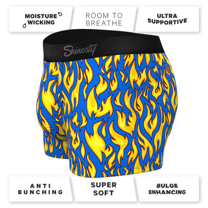 The Fire Crotch | Flames Ball Hammock® Pouch Trunks Underwear