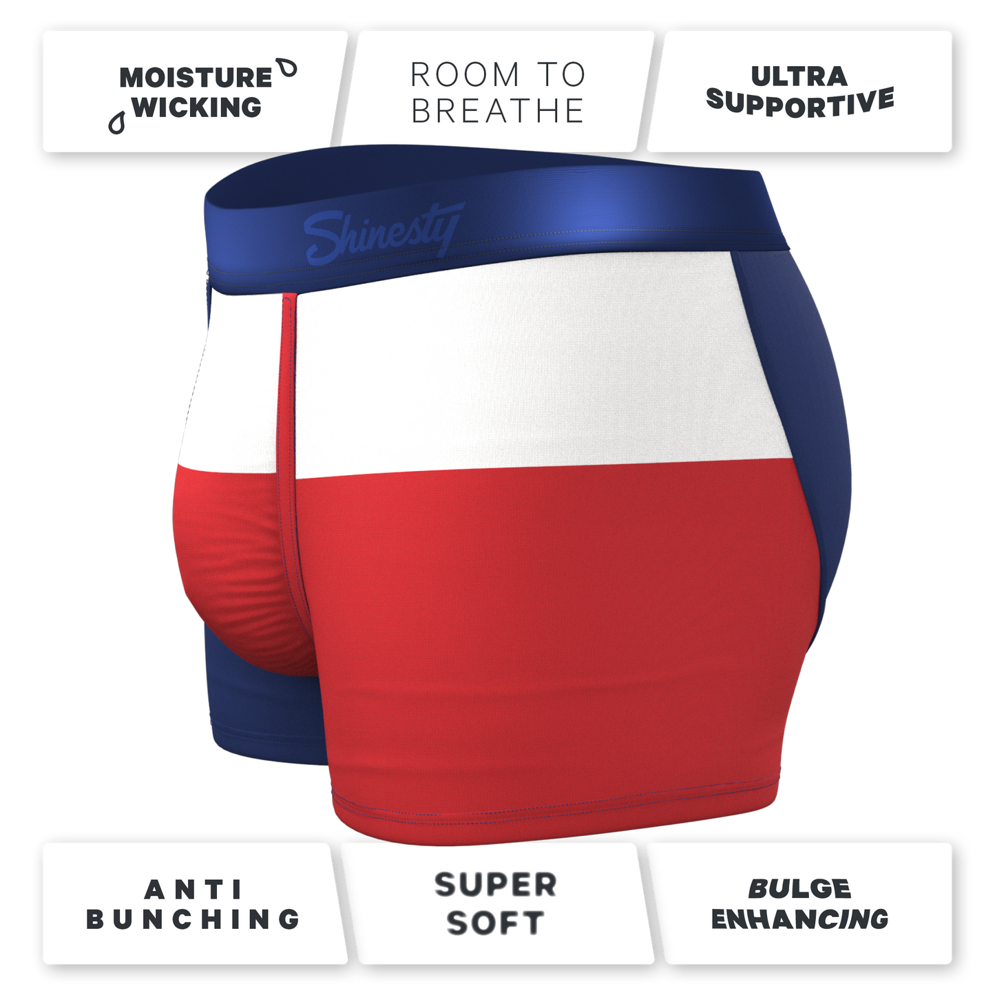 The First Rodeo | Texas Flag Ball Hammock® Pouch Trunk Underwear