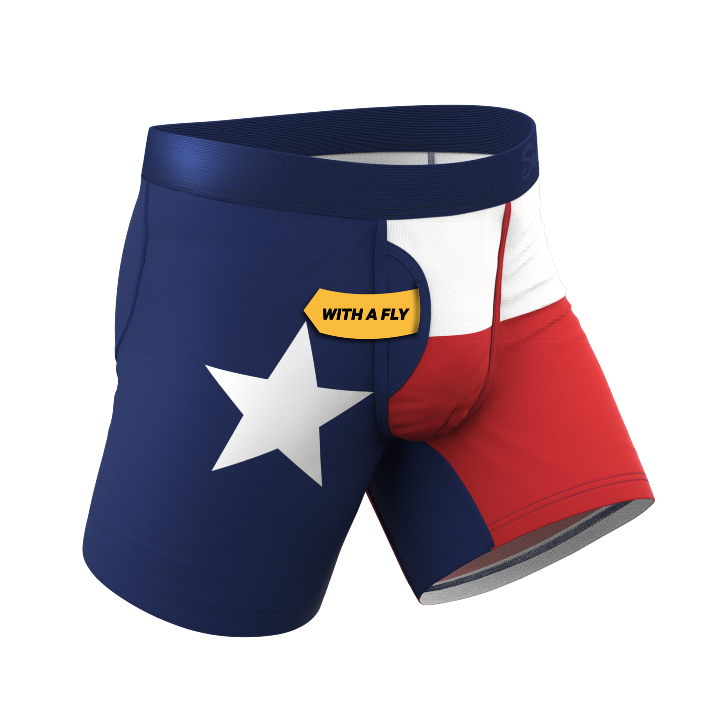 The First Rodeo | Texas Flag Ball Hammock® Pouch Underwear With Fly