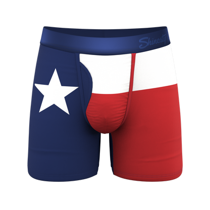 The First Rodeo | Texas Flag Ball Hammock® Pouch Underwear With Fly