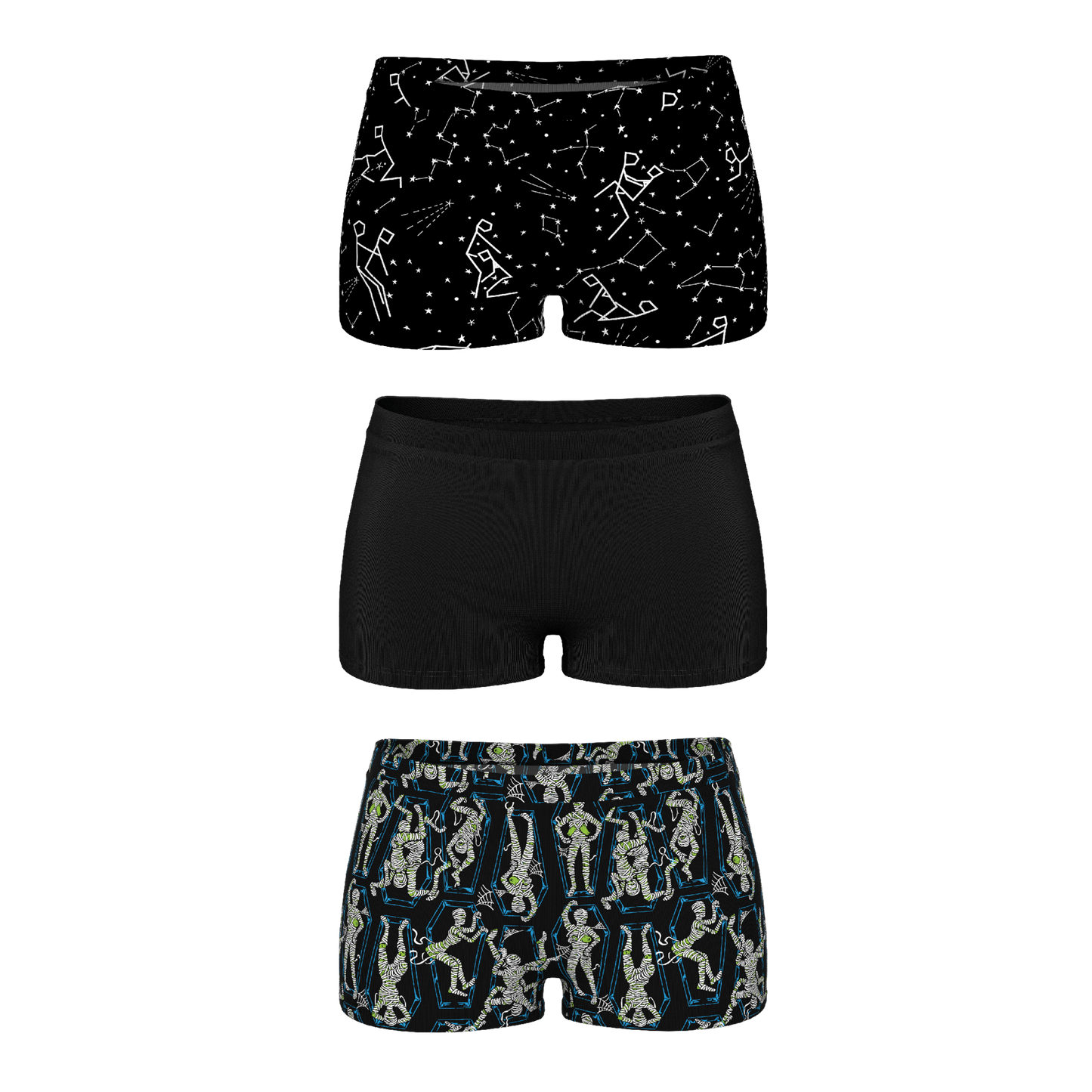 The Flavor of September | Boyshort Underwear 3 Pack