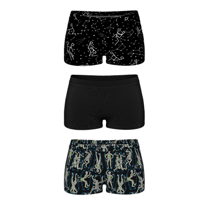 The Flavor of September | Boyshort Underwear 3 Pack