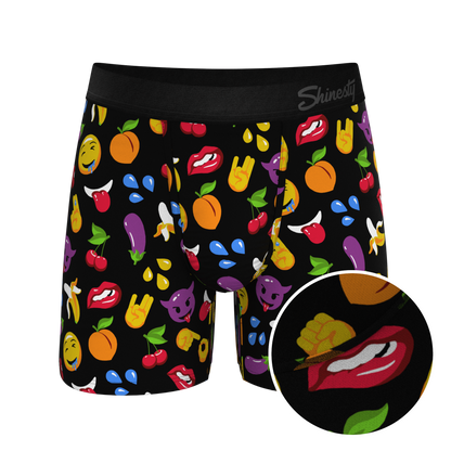 The Flirt | Emoji Ball Hammock® Pouch Underwear