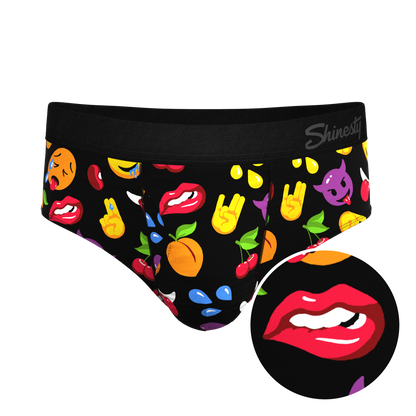 The Flirt | Emoji Ball Hammock® Pouch Underwear Briefs