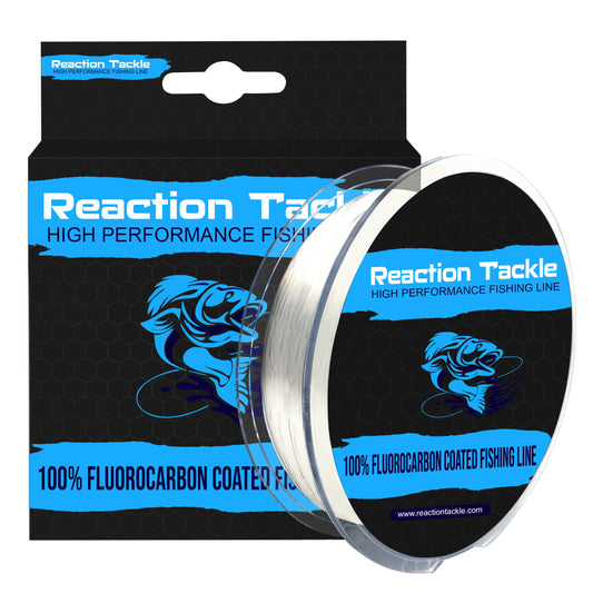 Reaction Tackle Fluorocarbon Coated Fishing Line