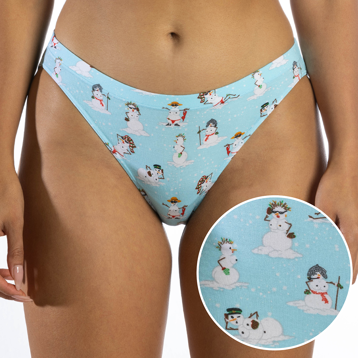 The Frosty Mistress | Snow Women Modal Bikini Underwear