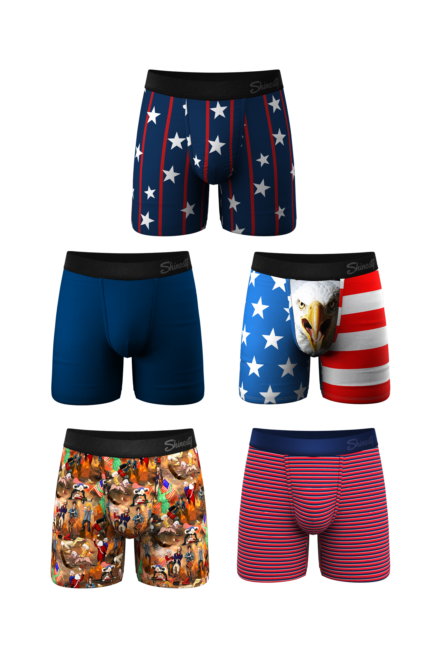 The Fourth of July | Ball Hammock® Boxer Brief 5 Pack