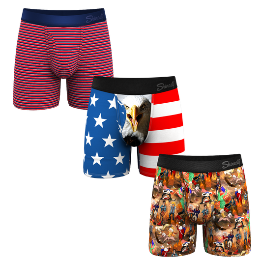 The Fourth of July | Ball Hammock® Pouch Underwear with Fly 3 Pack