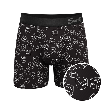 The Free For All | Glow In The Dark Dice Ball Hammock® Pouch Underwear