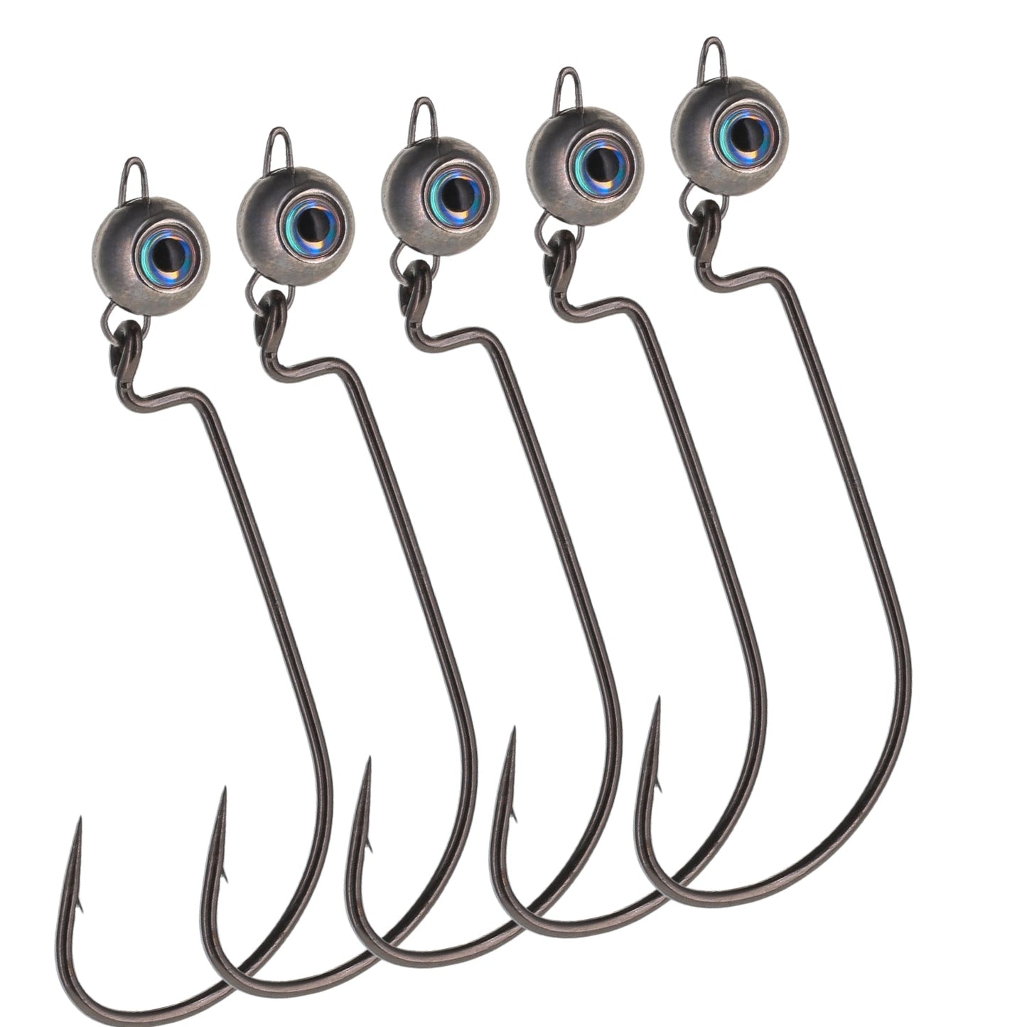 Reaction Tackle Tungsten Free Swing Jig Head- 5-Pack