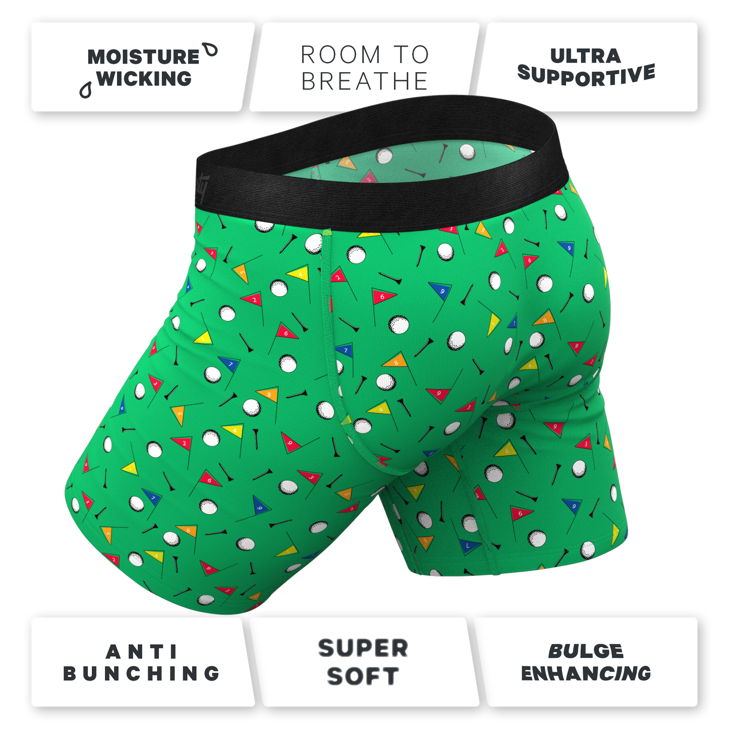 The Front Nine | Golf Ball Hammock® Pouch Underwear