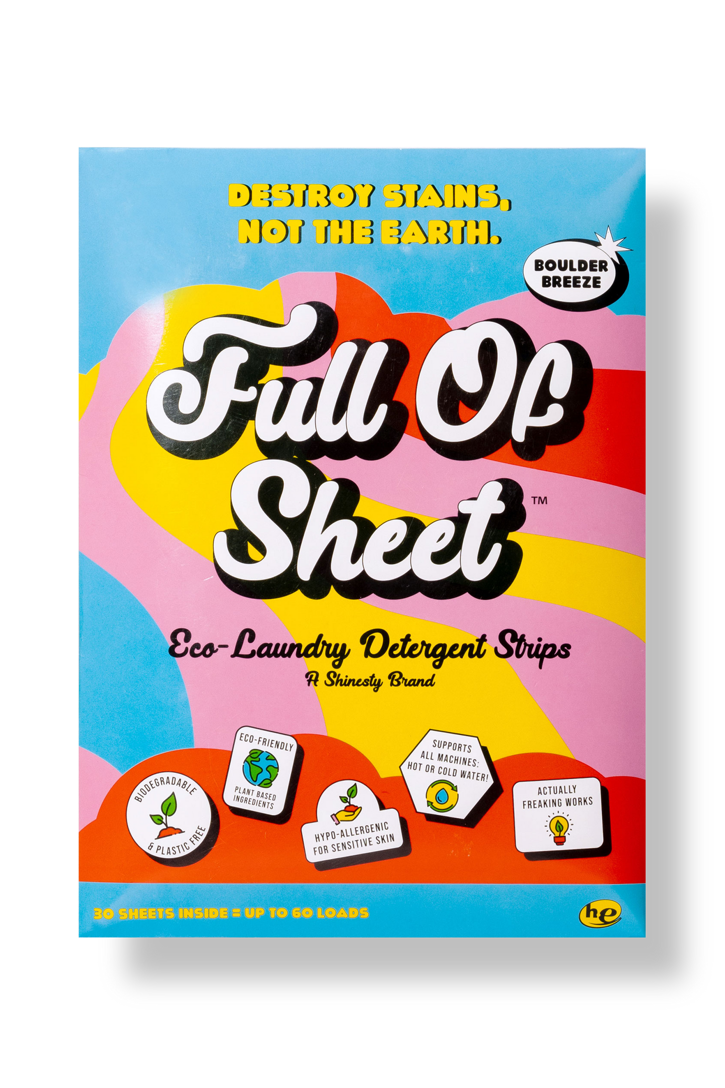 The Full Of Sheet | Boulder Breeze Eco-Laundry Detergent Strips