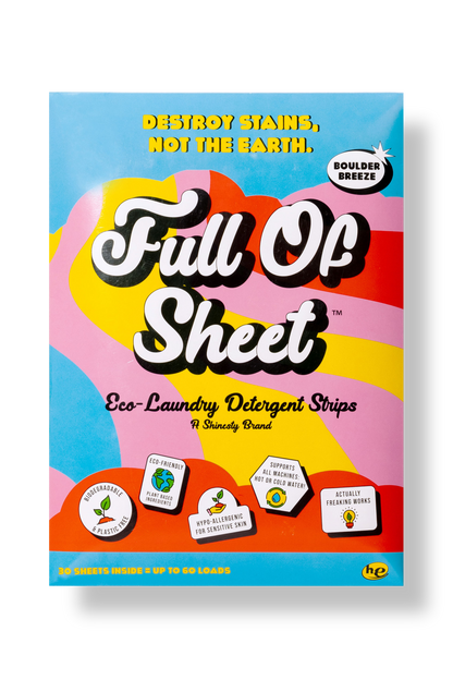 The Full Of Sheet | Boulder Breeze Eco-Laundry Detergent Strips